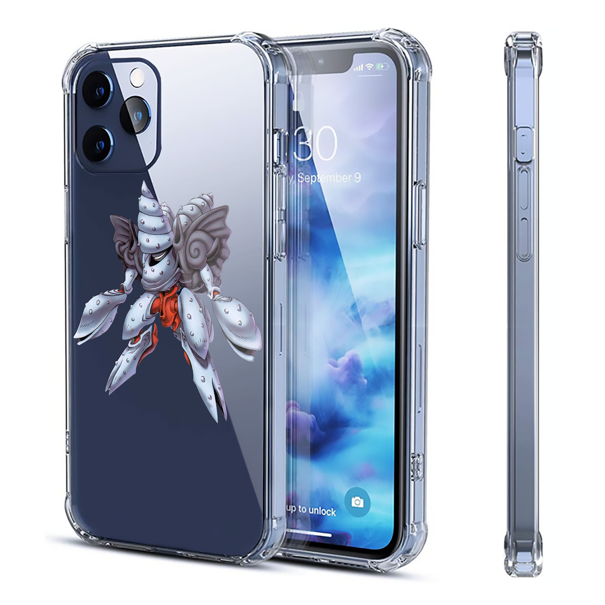 （画像用） 遊☆戯☆王 Yu-Gi-Oh! 【iPhone 12シリーズ対応】透明スマホケース（クリアソフトケース）